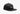 Black streetwear cap with silver wing embroidery – Multiversity