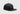 Black cap with colorful logo on a light gray background