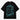 Multiversity Void Inventory Tee in black with teal Modern Chaos graphic, front view