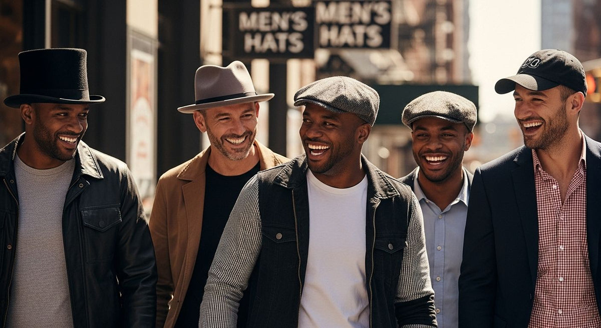different kinds men’s hats