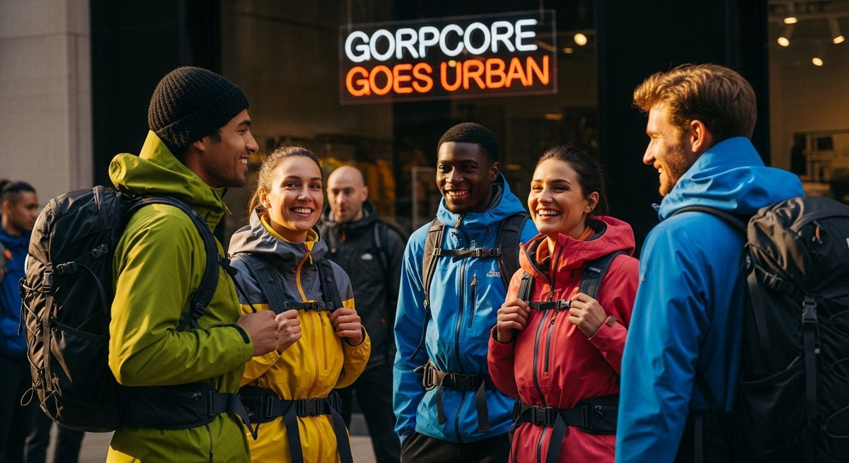 urban gorpcore street style