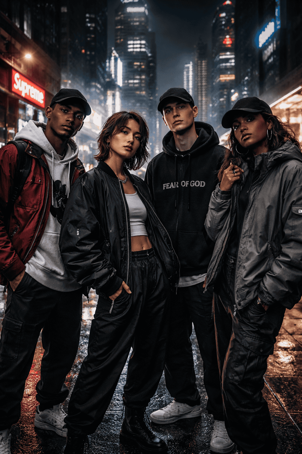Best streetwear brands 2026 global streetwear fashion editorial futuristic luxury streetwear culture