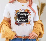 Thankful and Blessed: Express Gratitude with our Stylish 'Thankful and Blessed' Shirts - Image #18