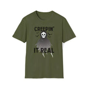 Creepin' It Real Shirt: Spooky and Fun Halloween Apparel - Image #3