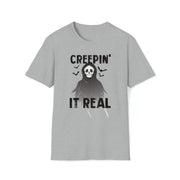 Creepin' It Real Shirt: Spooky and Fun Halloween Apparel - Image #13