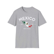 Mexico Unisex softstyle Tee, Mexico T-Shirt, Mexico Gift, North America Flag, Mexico Flag Tee, Travel tee