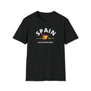 Spain Unisex Soft Style T-Shirt: Show Your Spanish Spirit with Comfortable and Stylish Apparel - Image #3