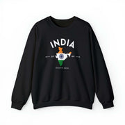 India Unisex Sweatshirt: Embrace Indian Heritage with Cozy and Stylish Apparel for All.