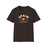 Spain Unisex Soft Style T-Shirt: Show Your Spanish Spirit with Comfortable and Stylish Apparel - Image #5
