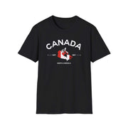 Canada National Team Men's T-shirt Canadian Soccer Toronto Maple Leaf Football Flag North America Territory