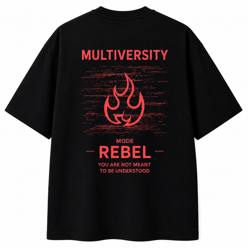 Rebel Mythic Oversized Tee alternate view