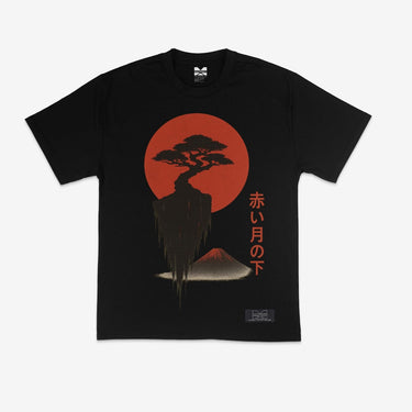 Red Moon Bonsai Tee - Premium streetwear fashion by Multiversity