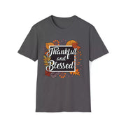 Thankful and Blessed: Express Gratitude with our Stylish 'Thankful and Blessed' Shirts - Image #1