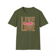 Live, Laugh, Love: Embrace Joy with our Stylish 'Live Laugh Love' Shirts - Image #4