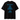 Back flat lay of the Zane Mode Tee featuring the Zane signal graphic and cyan alignment artwork.